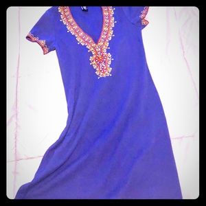 ‼️sale‼️Short sleeved purple dress